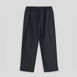 VENROY Black Adjustable Track Parachute Pants Like New Small $168
